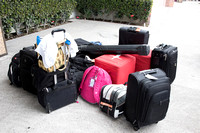 Most of our luggage for the week